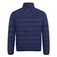 thumbnail image 3 of Rhuody Mens Winter Jacket Men'S Long Sleeve Autumn Winter Zipper Warm Down Jacket Packable Light Coat Handsome Outfits Dark Blue 3Xl, 3 of 7