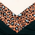 thumbnail image 4 of Herrnalise Women's Knitted Crop Tops Women Fashion Leopard Print Comfortable Long Sleeves Sweater Tops Pullover Jumper Sweaters, 4 of 8