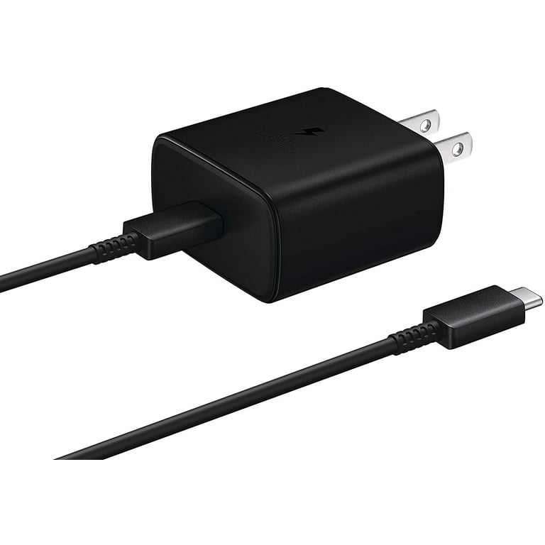 Definere Articulation uærlig Samsung - 45W USB-C Fast Charging Wall Charger, Black - Walmart.com