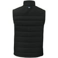 thumbnail image 3 of Men's Cutter & Buck Black Philadelphia Eagles Primary Mark Evoke PrimaLoft Hybrid Eco Softshell Recycled Full-Zip Vest, 3 of 3