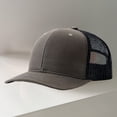 thumbnail image 3 of CSChome Baseball Cap Unisex Baseball Adjustable Hollow Mesh Lightweight Long Brim Color Matching UV Protection Outdoor Daily Trucker Hat, 3 of 7