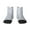 1 Black, variant on Hipster Mustache Pattern Quarter Crew Socks,Toe Seamed Ankle Socks,Cotton Cushioned Breathable Athletic Crew Sports Socks