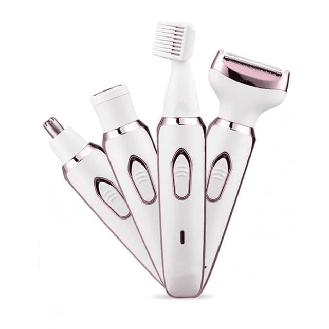 Depiladora Electrica Recargable De Facial Para Mujer 4 En 1