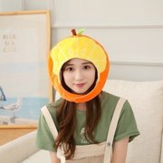 Yvsxxv Novelty Plush Fruit Shape Funny Hat Party Photo Prop 1Pc