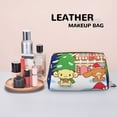thumbnail image 7 of Saiise Sanrio Print Makeup Bag PU Leather Travel Makeup Bag Organizer Makeup Pouch, Portable Cosmetic Bags for Women,Cute Make Up Bag for Travel Size Toiletries Accessories Brushes, 7 of 7