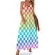 thumbnail image 1 of Nuevo vestido sin mangas de cuadros vestidos de noche para mujer vestidos de verano para mujer, 1 of 7