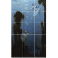 thumbnail image 1 of Ceramic Tile Mural-Charles Courtney Curran Mythology Tile Mural Modern Floor Design. 18" w x 30" h using (15) 6 x 6 ceramic tiles, 1 of 3