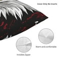 thumbnail image 3 of Fuzoiu American Bald Eagle Print Square Pillow Cover,Hidden Zipper Design,Luxury Square Pillow Case, Throw Pillow,Couch Cushion-20"x20", 3 of 7