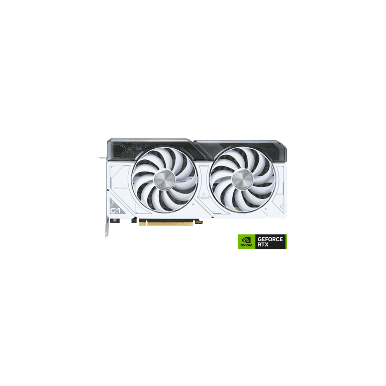 ASUS Dual RTX 4070 Super White OC Edition 12GB GPU - GDDR6X