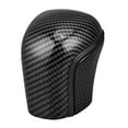 thumbnail image 2 of JISADER Car Gear Shifter Knob Cover Auto Interior Decoration for Automobile SUV Black A, 2 of 9