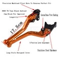 thumbnail image 6 of For Kawasaki Ninja 650R 2009 to 2016 ER-6F / ER-6N 09-16 ER6F ER6N Motorcycle Brake Clutch Levers, 6 of 10