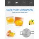 thumbnail image 5 of (s) Separador de yema de huevo Separador de huevos de acero inoxidable Gadget de cocina Separador de yema de huevo y clara, 5 of 5