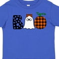 thumbnail image 4 of Inktastic Boo Halloween Ghost and Plaid Pumpkin Boys or Girls Toddler T-Shirt, 4 of 5