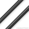 thumbnail image 2 of 3mm Flexible Snake Link Italian Chain Necklace in .925 Sterling Silver w/ Black Rhodium, 2 of 2