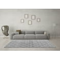 thumbnail image 3 of Ahgly Company Indoor Rectangle Abstract Gray Modern Area Rugs, 2' x 5', 3 of 4