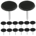 thumbnail image 3 of Topbathy 100Pcs Black Thumb Tacks Plastic Pushpins for Office Bulletin Message Boards, 3 of 6