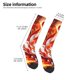 thumbnail image 2 of Balery Red Sun Flame Fox Calcetines novedosos Calcetines deportivos Calcetines hasta la rodilla Calcetines de algodón Calcetines originales y geniales, 2 of 6