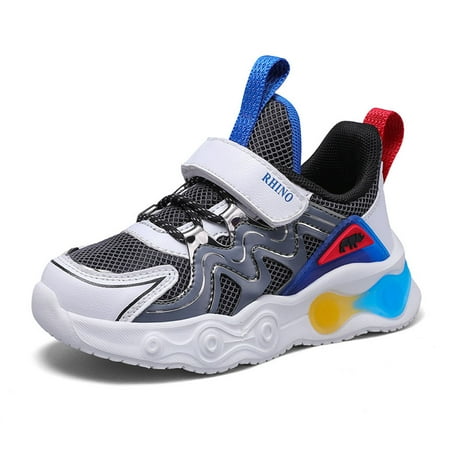 

Eashi Kids Boys Girls Breathable Sneakers Running Shoes Comfort Sneakers Toddler/Little Kid/Big Kid Blue US 12K