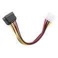 thumbnail image 1 of Conector de cable de alimentación de controlador duro de 4 pines a fuente de alimentación dual de 15 pines para computadora PC, 1 of 6