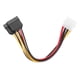 thumbnail image 1 of Conector de cable de alimentación de controlador duro de 4 pines a fuente de alimentación dual de 15 pines para computadora PC, 1 of 4