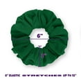 thumbnail image 4 of Scrunchies Cotton Knit Standard Size Ponytail Holder Made in USA Scrunchie King Green, 4 of 5