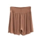 thumbnail image 2 of Pantalones de dormir de color liso para mujer, finos, informales, de cinco cuartos, para el hogar, pijama, 2 of 4