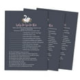 thumbnail image 1 of Inkdotpot SwanWhy Do We Do That 50-Pack Bridal Wedding ShowerGameBachelorette Party ActivityGameCards, 1 of 1