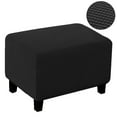 thumbnail image 1 of Sexy Dance Slipcover Stretch Protector Soft Universial Multi Colors Footrest Cover Waterproof Polyester Rectangle Larger Size Folding Black Checked Hairpin Stool Set S Code Trumpet, 1 of 3