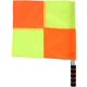 thumbnail image 1 of 2PCS Referee Linesman Flag with Storage Bag for Sports Match Soccer Football Hockey Training, 1 of 4
