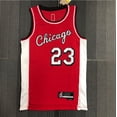 thumbnail image 3 of Chicago Bulls Bulls No.23 Jordan Jersey Flyer Basketball Suit Hot Pressed suit MN Retro, 3 of 5