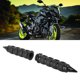 thumbnail image 5 of Tbest Pu?os de Manillar de Motocicleta, 2 Piezas de 25 mm/1 pulg., Pu?os de Manillar de Motocicleta de Aluminio Negro + pu?os de Manillar de Goma EOTVIA NO, 5 of 6