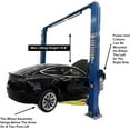 thumbnail image 6 of HPDMC Two Post Car Lift 9,000 LBS Overhead 110V 2 Posts Auto Hoist Truck Lift for Garage 3 Year Warranty, 6 of 17