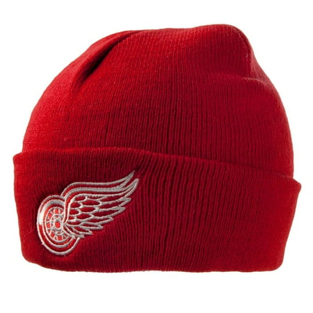 Tomas Holmstrom Detroit Red Wings - Detroit Red Wings - Logo Adult Knit Hat
