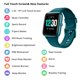 thumbnail image 2 of Reloj inteligente para mujer/hombre para Android/Ios con monitor de ritmo cardíaco, monitor de sueño, cronómetro, control de música, reloj deportivo JFHHH pequeña, 2 of 5