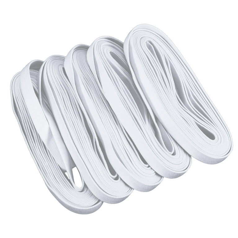 Shelver Elastic for Sewing, Waistband Elastic, Wide Elastic in Widths:  20/25/40/50/75mm (White, 40mm x 3m) : : Home & Kitchen