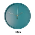 thumbnail image 2 of Reloj de pared de arte de moda nórdica: reloj de pared creativo simple, 2 of 6