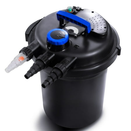 - Costway Pond Pressure Bio Filter 4000GAL W/ 13W UV Sterilizer Light 10000L Koi Water