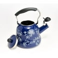 thumbnail image 2 of Open Box Temp-tations 2.3-qt Enamel on Steel Tea Kettle Model K85319, 2 of 2