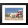 thumbnail image 2 of Vasily Vereshchagin 14x11 Black Modern Framed Museum Art Print Titled - Carriage to Delhi (1875), 2 of 5