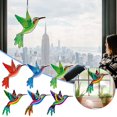 thumbnail image 2 of Fashion Metal Hummingbird Wall Art Decor Colorful Simulation Animals Garden, 2 of 8