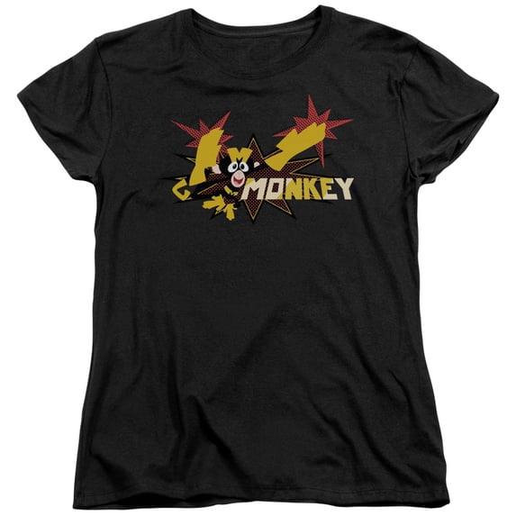 Dexterss Laboratory - Monkey - Women's Short Sleeve Shirt - X-Large