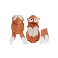 thumbnail image 2 of Cjfdfy Newborn Baby Boy Girl Halloween Animal Costume Infant Baby Fox Puppy Dog Frog Poached Egg Costume Fall Winter Sleeveless Hooded Zipper Romper Leg Warmers Set Toddler Halloween Cosplay Outfits, 2 of 9