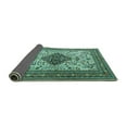 thumbnail image 2 of Ahgly Company Indoor Rectangle Persian Turquoise Blue Traditional Area Rugs, 4' x 6', 2 of 4