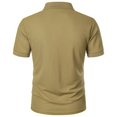 thumbnail image 6 of Men Short Sleeve Tops Cotton Button Down Blouses for Men Casual Plus Size Mens Shirts Pack Men Workout Tops My Orders Placed, 6 of 6