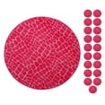 thumbnail image 1 of Furnish My Place Crocodile Pink Area Rug, Animal Print Area Rug, Pet-Friendly Rug, Baby Nursery Mat, Indoor Rug, Perfect for Living Room, Playroom, 18" Round - Set of 20, 1 of 5