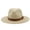Z01-Beige, variant on Mens Cowboy Hat Stylish Wide Brim Sun Hat for Outdoor Activities Breathable Material Adjustable Strap Ideal for Vacation Daily and All Seasons
