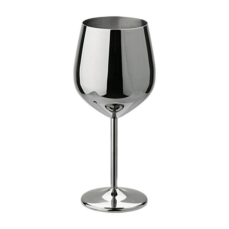 10oz Vacuum Stainless Steel Double Wall Insulated Wine Cup Cocktail Wine  Glass Goblet Wine Cup Juice