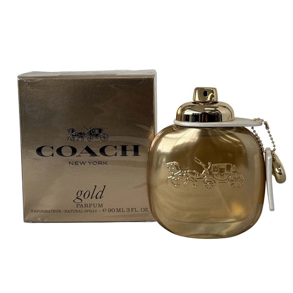 Coach, Womens Parfum Spray, 3.0 oz, Gold fragrance - Walmart.com