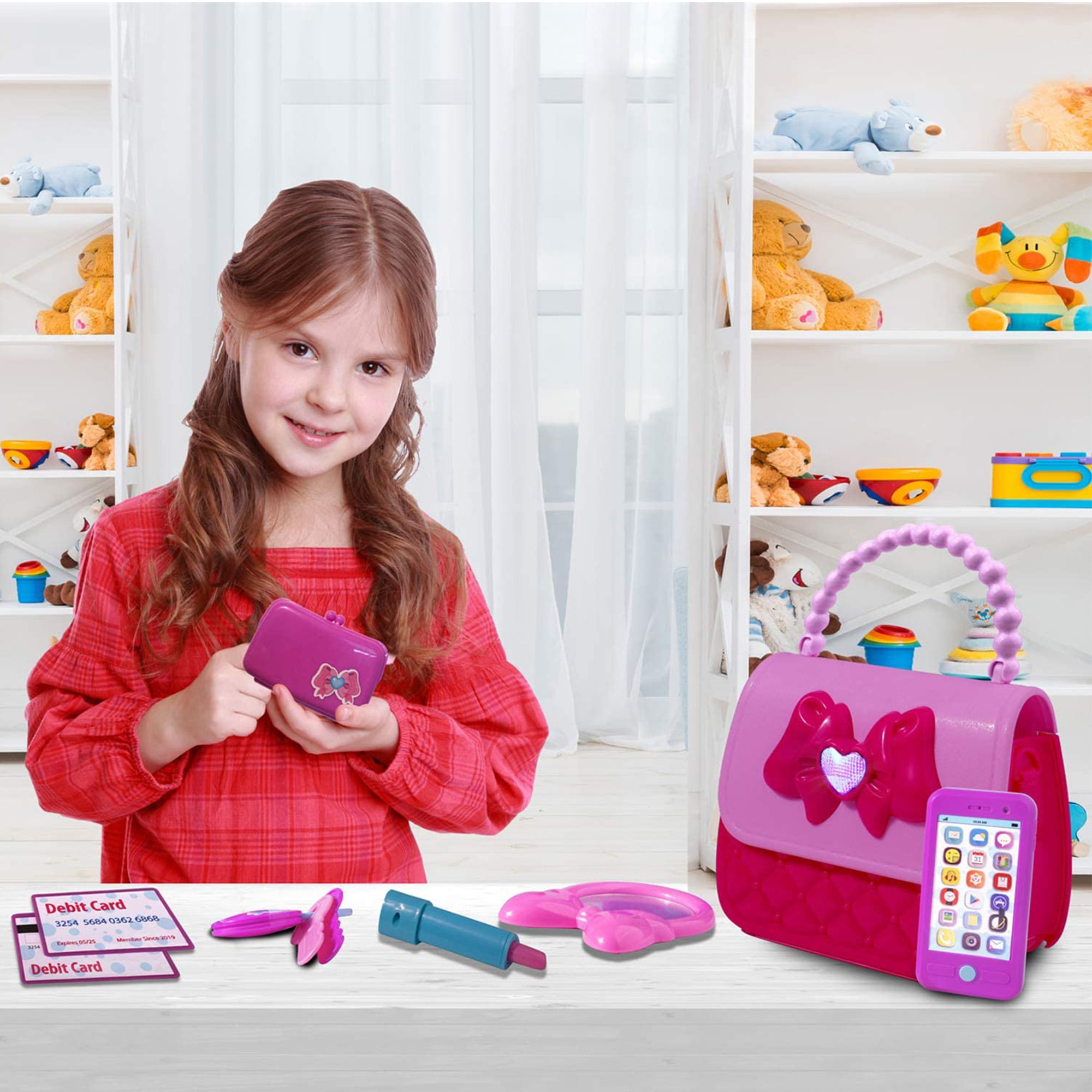 Mini Jelly Bag Purse Candy Crossbody Handbag Pearl Handle Handbag for Girls  Kids Blue - Walmart.com