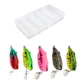 thumbnail image 1 of 5 uds. Kit de señuelos de pesca de superficie suave, yeacher cebos, 1 of 7